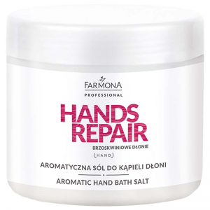 FARMONA HANDS REPAIR AROMATYCZNA SÓL DO KĄPIELI DŁONI 500G