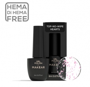 MAKEART TOP NO WIPE HEARTS 8ml