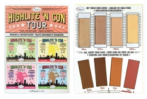 theBALM HIGHLITE 'N CON TOUR HIGHLIGHT& CONTOUR PALETTE