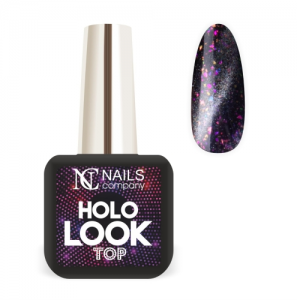 NC NAILS COMPANY TOP COAT - HOLO LOOK 