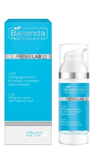 BIELENDA SUPREMELAB HYDRA-HYAL2 INJECTION 1,5% LIFTINGUJĄCE SERUM DO TWARZY Z KWASEM HIALURONOWY 50G