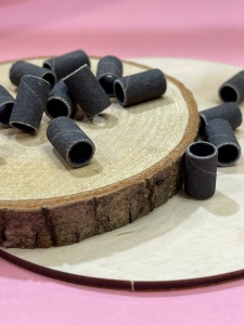 GOOD MANI NAKŁADKI ŚCIERNE OPASKI CZARNE NA MANDREL 100szt