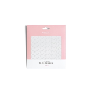 FRENCH NAIL STICKER SILVER