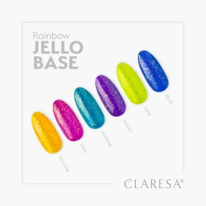 CLARESA RAINBOW JELLO BASE BAZA HYBRYDOWA