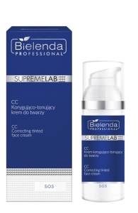 BIELENDA SUPREMELAB S.O.S. CC KREM KORYGUJĄCO-TONUJĄCY DO TWARZY 50ML