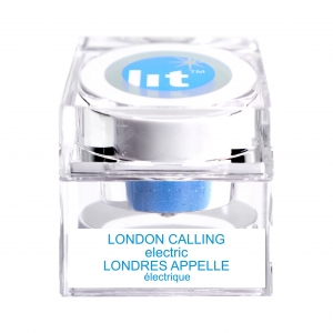 LIT COSMETICS EYESHADOW GLITTER CIENIE SYPKIE ELECTRIC LONDON CALLING