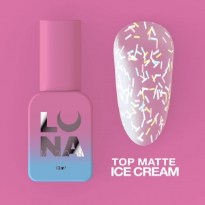 LUNAMOON TOP HYBRYDOWY MATOWY ICE CREAM 13 ML