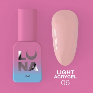 LUNAMOON ŻEL DO PAZNOKCI LIGHT ACRYGEL 13 ML