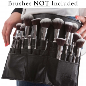 NANSHY ELEGANT DIAMOND MAKEUP BRUSH APRON BELT ELEGANCKIE ETUI NA 30 PĘDZLI