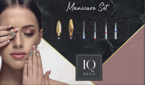 IQ NAILS ZESTAW 6 FREZÓW DO ZDEJMOWANIA MANICURE TYTANOWEGO 6