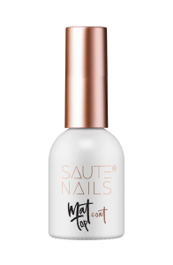 SAUTE NAILS MATT TOP COAT NO WIPE 8 ml