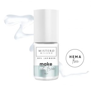 MISTERO MILANO TOP HYBRYDOWY MAKE ME GLOSSY TOP NO WIPE HEMA FREE 7ML