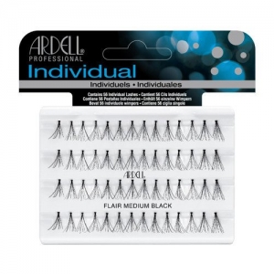 ARDELL LASHES INDIVIDUAL DURALASH FLARE MEDIUM BLACK SZTUCZNE RZĘSY KĘPKI