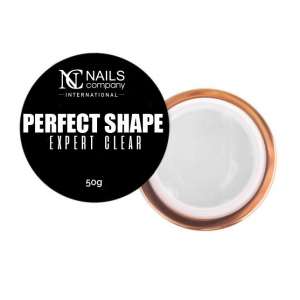 NC NAILS COMPANY PERFECT SHAPE ŻEL DO PAZNOKCI - EXPERT CLEAR 15G