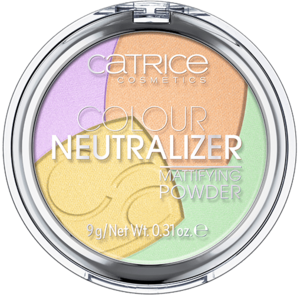 CATRICE COLOUR NEUTRALIZER MATTIFYING POWDER PUDER KORYGUJĄCY