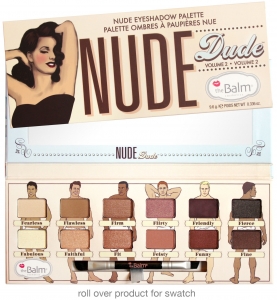 theBALM NUDE DUDE EYESHADOW PALETTE PALETA 12 CIENI DO POWIEK