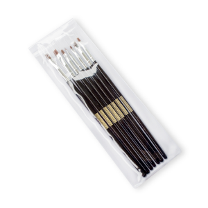 SŁOWIANKA ONE STROKE SET  ZESTAW PĘDZLI DO ZDOBIEŃ ONE STROKE