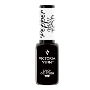 VICTORIA VYNN TOP MATT PEPPER NO WIPE TOP Z DROBINKAMI 8ML