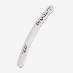 SEMILAC QUALITY NAIL FILE BANANA 100/180 PILNIK DO PAZNOKCI BANAN 100/180