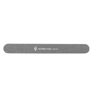 VICTORIA VYNN BLACK STRAIGHT NAIL FILE PILNIK PROSTY CZARNY 150/150