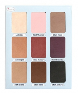 theBALM MEET MATT(E) TRIMONY EYESHADOW PALETTE PALETA MATOWYCH CIENI DO POWIEK