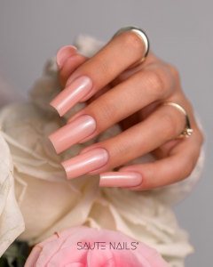 SAUTE NAILS LAKIER DO PAZNOKCI PÓŁTRANSPARENTNY DO BABYBOOMER I FRENCH