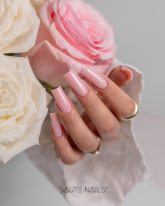 SAUTE NAILS LAKIER DO PAZNOKCI PÓŁTRANSPARENTNY DO BABYBOOMER I FRENCH