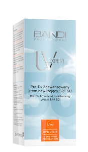 BANDI UV EXPERT PRE D3 ZAAWANSOWANY KREM NAWILŻAJĄCY SPF 50 