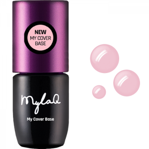 MYLAQ GEL POLISH UV LED BAZA DO LAKIERÓW HYBRYDOWYCH MY COVER BASE NATURAL PINK 5ML