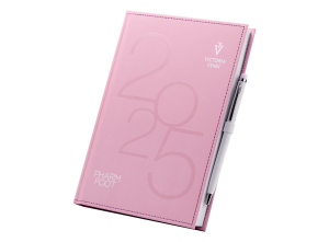 VICTORIA VYNN PLANNER BOOK KALENDARZ A5 2025 RÓŻOWY