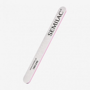 SEMILAC QUALITY NAIL FILE STRAIGHT PILNIK DO PAZNOKCI PROSTY 180/240