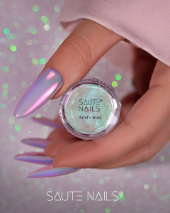 SAUTE NAILS DUST POWDER ARIEL'S AURA PYŁEK DO ZDOBIEŃ