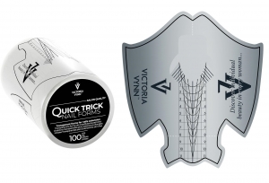 VICTORIA VYNN SZABLONY DO PRZEDŁUŻANIA PAZNOKCI QUICK TRICK NAIL 100szt