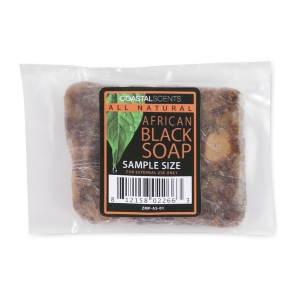 COASTAL SCENTS AFRICAN BLACK SOAP SAMPLE MAŁE CZARNE MYDEŁKO