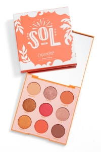 COLOURPOP PRESSED POWDER SHADOW PALETTE SOL PALETA 9 CIENI