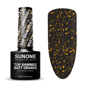 SUNONE TOP SHIMMER MATT ORANGE