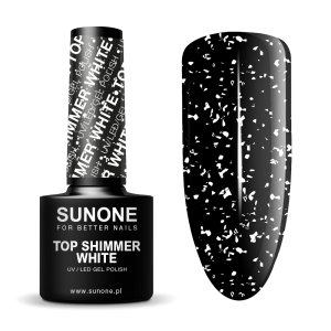 SUNONE TOP SHIMMER WHITE