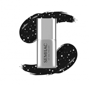 SEMILAC TOP NO WIPE WHITE SPRINKLES T19 - 7ml