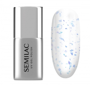 SEMILAC TOP COAT NO WIPE MATTE SNOW FLOE UV LED T29 - 7ml