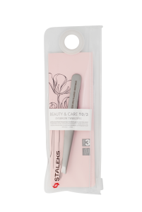 STALEKS BEAUTY & CARE EYEBROW TWEEZERS 10/3 PĘSETA DO BRWI TBC-10/3