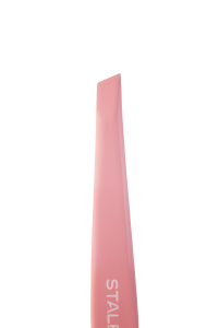 STALEKS BEAUTY & CARE EYEBROW TWEEZERS 11/3 PINK PĘSETA DO BRWI RÓŻOWA TBC-11/3