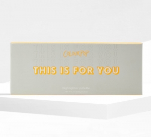 COLOURPOP THIS IS FOR YOU HIGHLIGHTER PALETTE PALETA ROZŚWIETLACZY