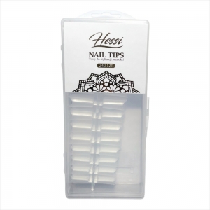 HESSI NAILS TIPSY CLEAR 240 SZT