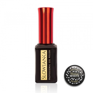 SŁOWIANKA NAILS TOP COAT NO WIPE VINTAGE WHITE 10 G