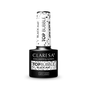 CLARESA TOP BUBBLE BLACK MATT NO WIPE 5 g