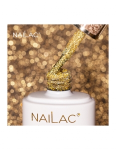 NAILAC HYBRID TOP COAT FLASH GOLD 7ml