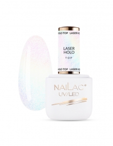 NAILAC TOP HYBRYDOWY UV LED LASER HOLO TOP 7ML