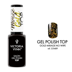 VICTORIA VYNN GEL POLISH TOP GOLD NO WIPE UV LED