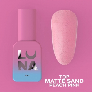 LUNAMOON TOP HYBRYDOWY MATOWY SAND PEACH PINK 13 ML