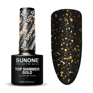 SUNONE TOP SHIMMER GOLD 5ML